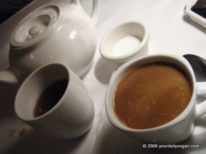 Coffee, Tea and coconut milk
