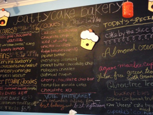 Pattycake Bakery Menu Vegan Bakery Menu