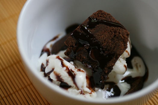 Fudgy Wudgy Sundae vegan sundae