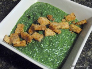Spinach Tempeh Soup