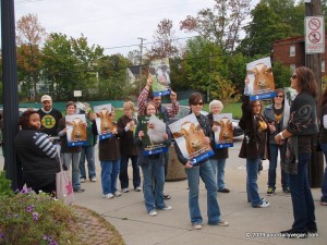 Still walkin' for farm animals