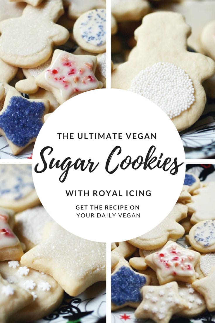 Vegan Sugar Cut-Out Cookies Recipe | Your Daily Vegan