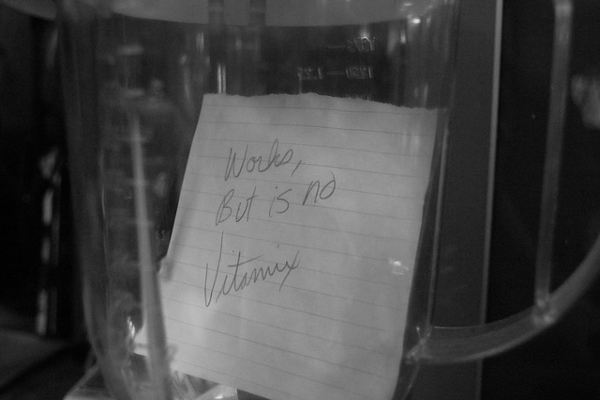 no vitamix