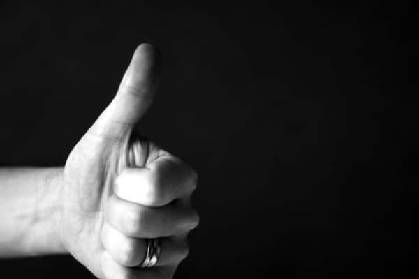 thumbs up